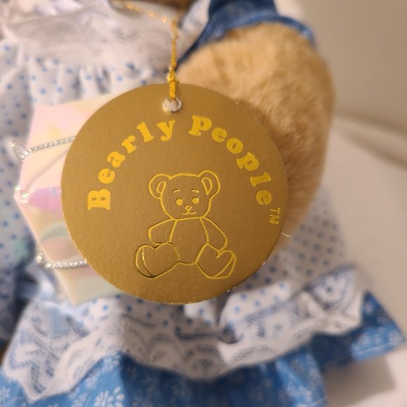 Bearly People Collection Bear with a present - Picture 3 of 15